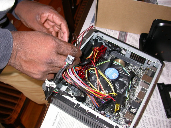 Arjuna building the server.